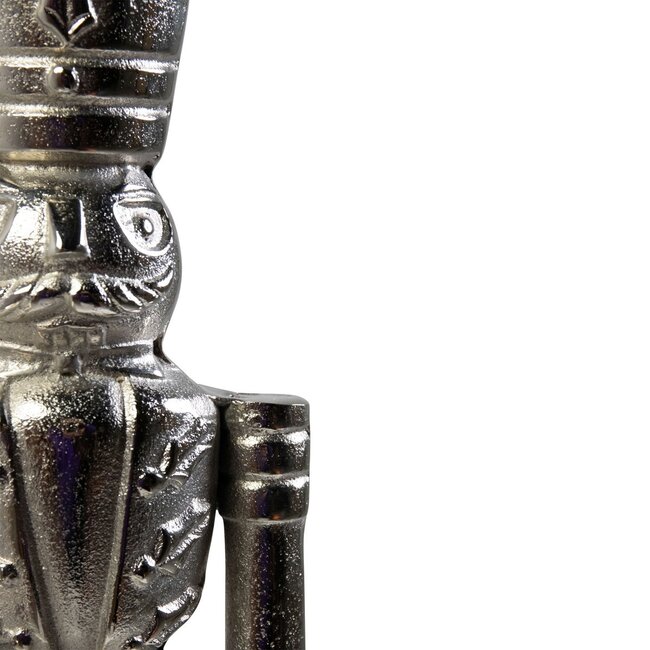 Mars & More Notenkraaker zilver 41x12,5x15cm