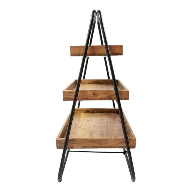 Mars & More Etagere hout rechthoekig h53 d38cm