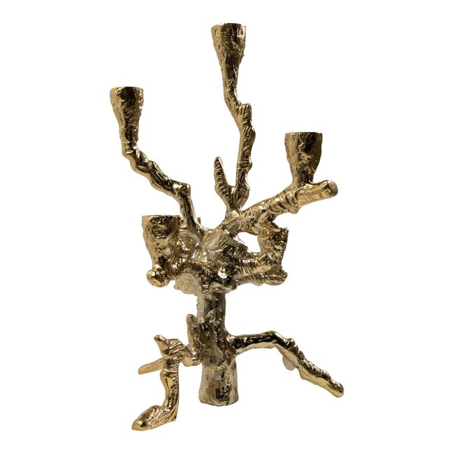 Mars & More Kaarsen Standaard wilg druipend h40cm