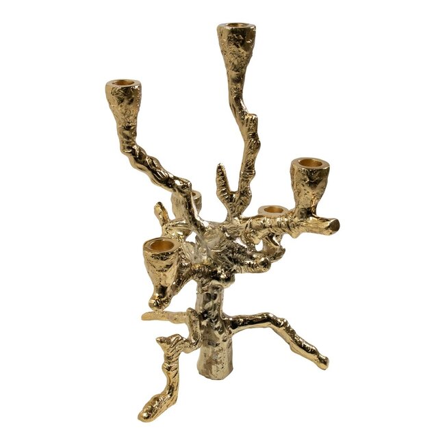 Mars & More Kaarsen Standaard wilg druipend h40cm