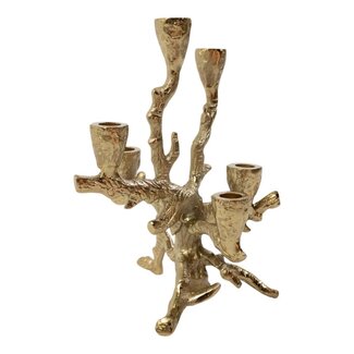 Mars & More Kaarsen Standaard wilg druipend h30cm