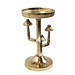 Mars & More Kaarsen Standaard paddenstoel goud h20 d10cm