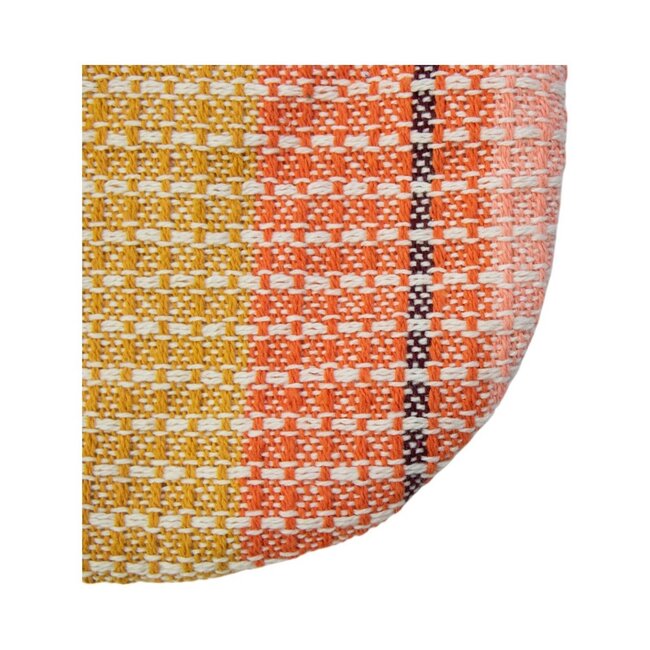 Mars & More Tasje Waffle orange 15x20cm