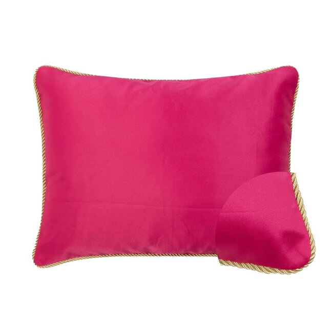 Mars & More kussen satijn fuchsia 35x45cm