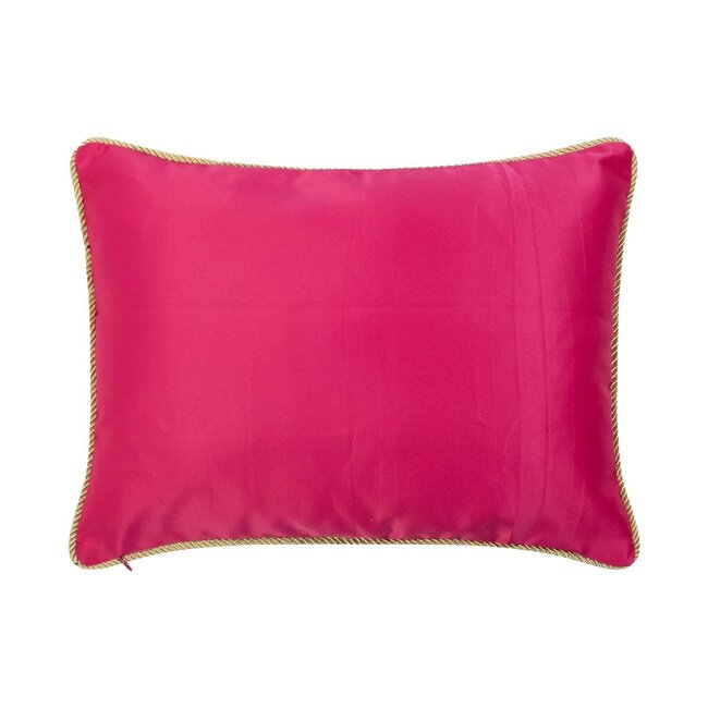 Mars & More kussen satijn fuchsia 35x45cm