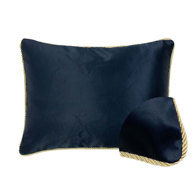 Mars & More kussen satijn navy 35x45cm