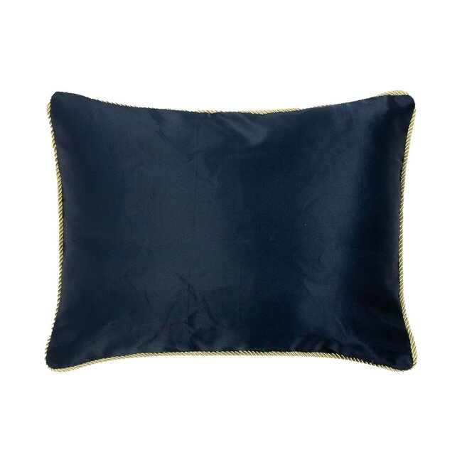 Mars & More kussen satijn navy 35x45cm