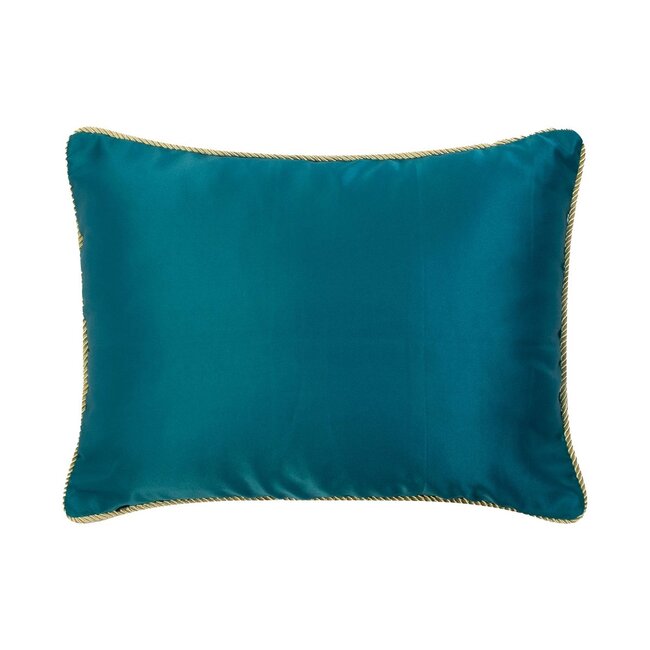 Mars & More kussen satijn petrol 35x45cm