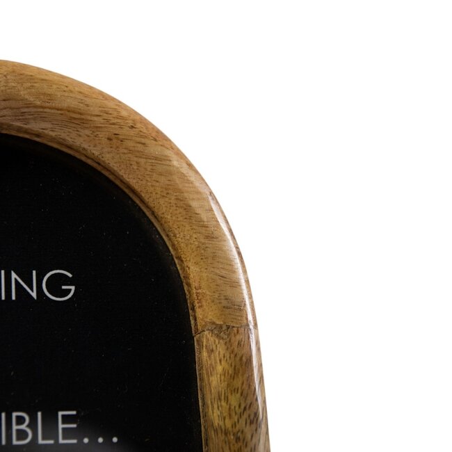 Mars & More fotolijst mango hout boog 13x18cm