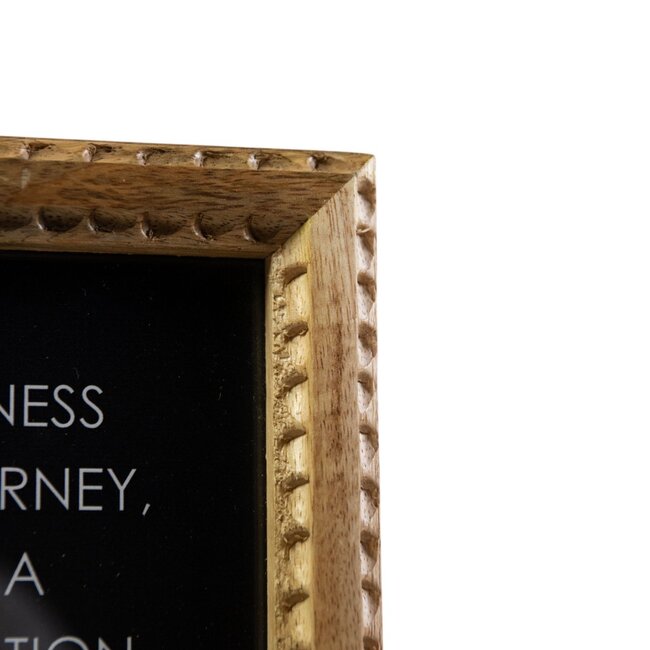 Mars & More fotolijst mango hout gesneden 13x18cm