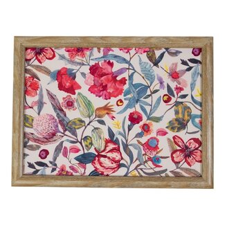 Mars & More - Laptray - Schoottafel - Schootkussen - Laptoptafel - Dienblad met kussen - Zara Botanica – 43x33 cm