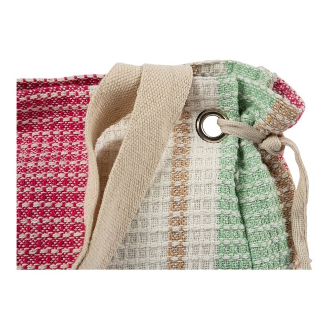 Mars & More Reistas Waffle roze 35x35x15cm