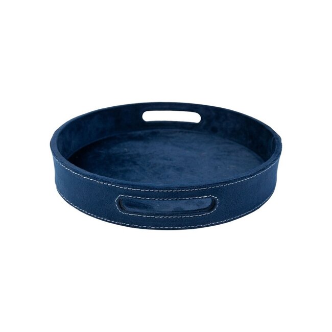 Mars & More Dienbladen round donkerblauw dia 30, 38, 45 cm (set of 3)