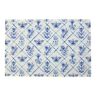 Mars & More Deurmat Delfts blauw 75x50cm