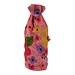 Mars & More Wijn fles hoes Joy roze h37 x 12cm