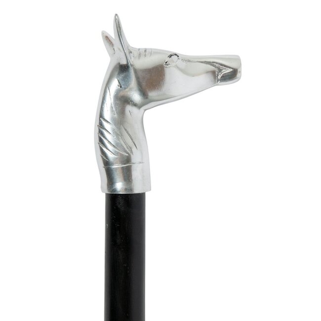 Mars & More Wandelstok met hout paard 98cm