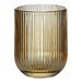 Mars & More Waterglass Amber Stripe h9,5 d7,5