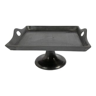 Mars & More Dienblad op voet brass h20 34,5x34,5