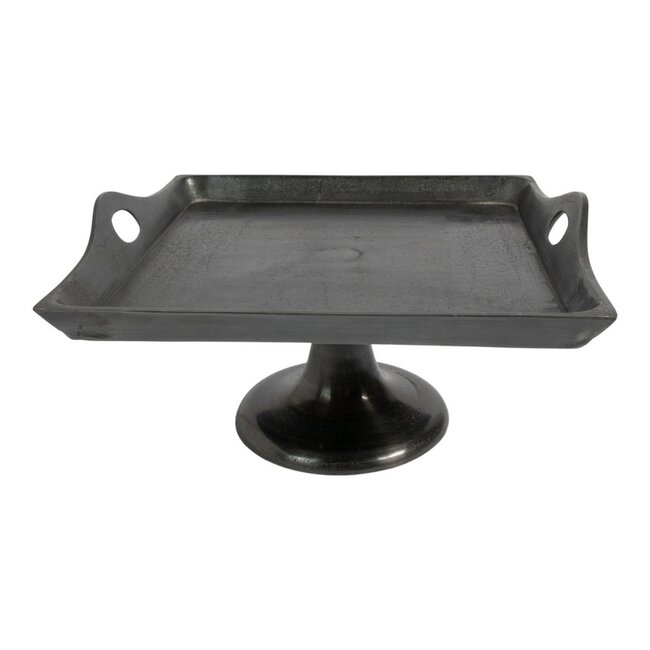 Mars & More Dienblad op voet brass h20 34,5x34,5