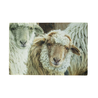 Mars & More deurmat schaapjes beige 75x50cm