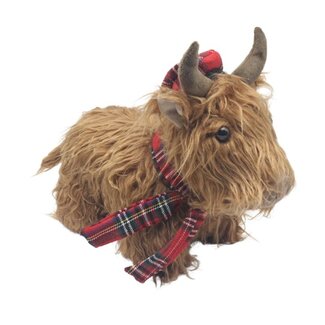Dream-Living Deurstopper  schotse hooglander tartan staand 1.5 kilo