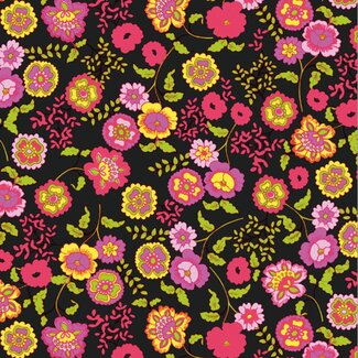 2Lif Fleur Zelfklevende Folie Mini rol zwart 45cmx2mtr