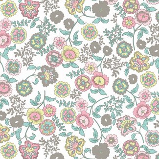 2Lif Fleur Zelfklevende Folie Mini rol wit 45cmx2mtr