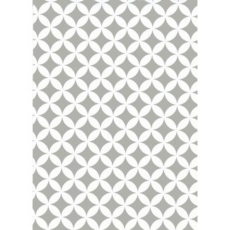 2Lif Elliot Zelfklevende Folie Mini rol zilver 45cmx2mtr