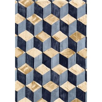 2Lif Stack Metallic Zelfklevende Folie Mini rol metallic 45cmx2mtr