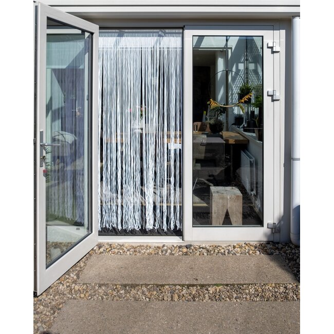 2Lif Tortuga Vliegengordijn wit 90x200cm