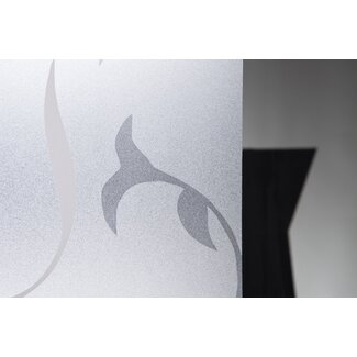 2Lif Astrid Statische raamfolie Mini rol transparant 45cmx1,5mtr