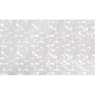 2Lif Mikado Statische raamfolie Mini rol transparant 67,5cmx1,5mtr