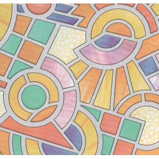 2Lif Nimes Zelfklevende Folie Mini rol multi 90cmx2mtr