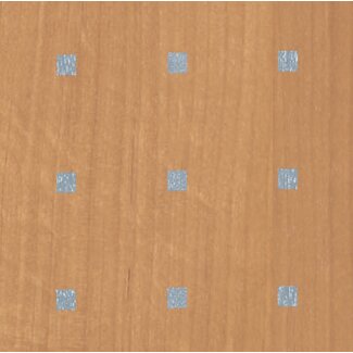 2Lif Decor Hout Els Middel Statische raamfolie Mini rol transparant 45cmx2mtr