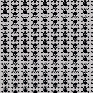 2Lif Skulls Zelfklevende Folie Mini rol multi 45cmx2mtr