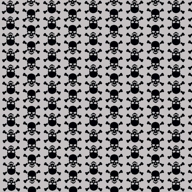 2Lif Skulls Zelfklevende Folie Mini rol multi 45cmx2mtr