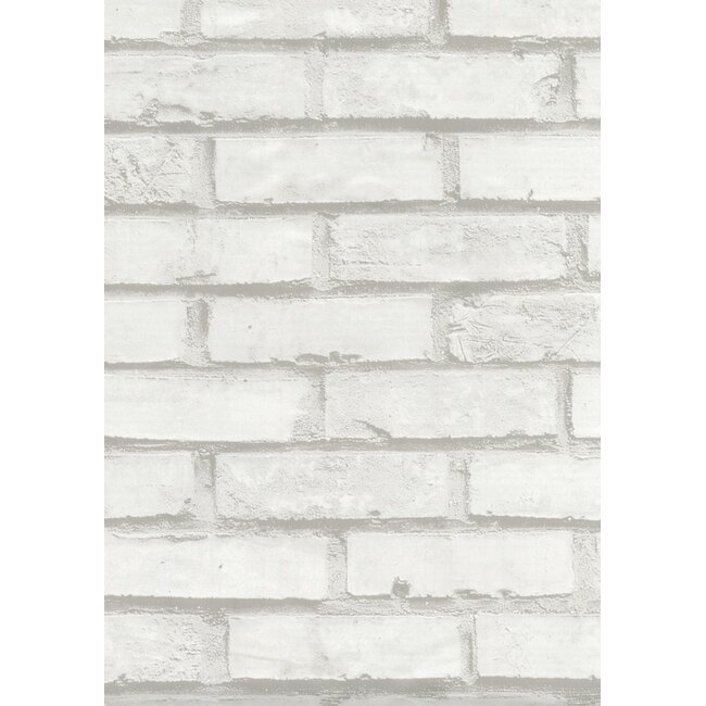 2Lif Brick Zelfklevende Folie Mini rol wit 45cmx2mtr