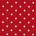 2Lif Dots Zelfklevende Folie Mini rol rood 45cmx2mtr