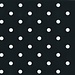 2Lif Dots Zelfklevende Folie Mini rol zwart 45cmx2mtr