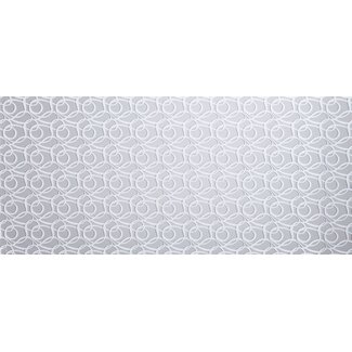 2Lif Swirl Statische raamfolie Mini rol transparant 45cmx1,5mtr