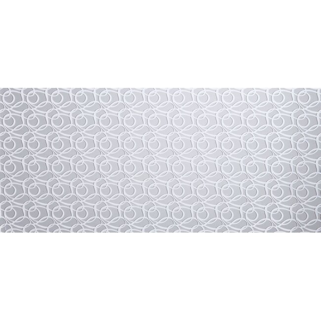 2Lif Swirl Statische raamfolie Mini rol transparant 45cmx1,5mtr