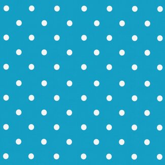 2Lif Dots Zelfklevende Folie Mini rol aqua 45cmx2mtr