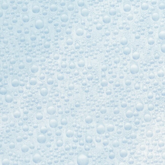 2Lif Waterdrop Statische raamfolie Mini rol transparant 45cmx1,5mtr