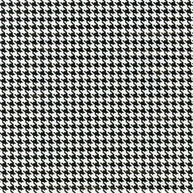 2Lif Pied De Poule Zelfklevende Folie Mini rol zwart/wit 45cmx2mtr