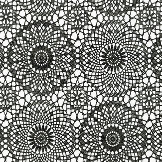 2Lif Contour Zelfklevende Folie Mini rol zwart 45cmx2mtr