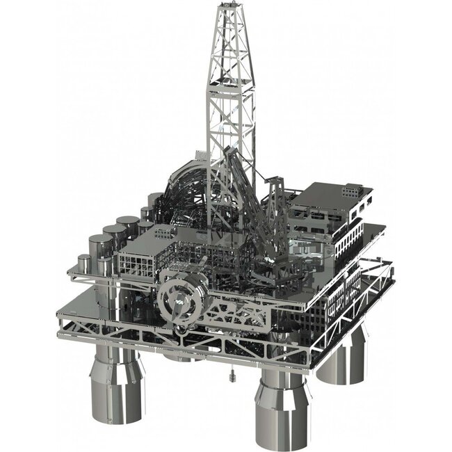 3D Metalen Bouwpakket, Treasure Finder, Metal Time, MT008, 16x15x23cm