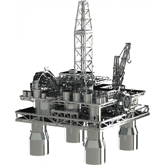 3D Metalen Bouwpakket, Treasure Finder, Metal Time, MT008, 16x15x23cm