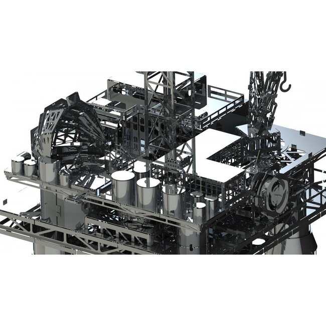 3D Metalen Bouwpakket, Treasure Finder, Metal Time, MT008, 16x15x23cm