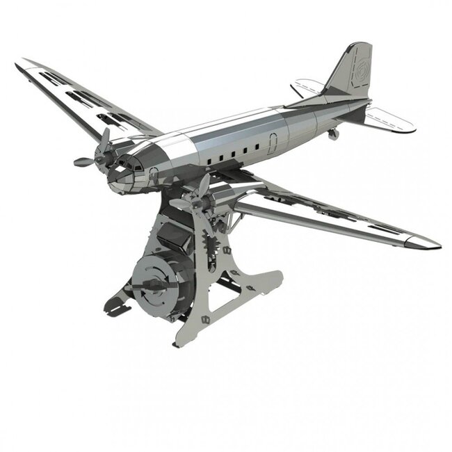 3D Metalen Bouwpakket, Remarkable Douglas, Metal Time, MT057, 31,1x21,2x12,8cm