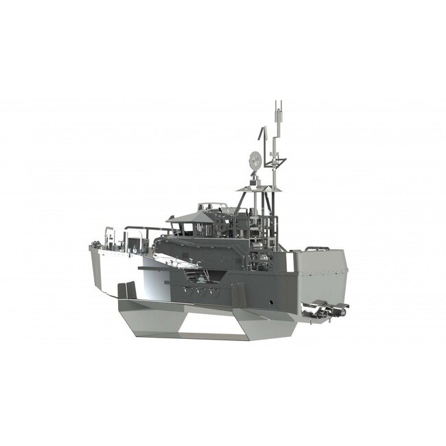 3D Metalen Bouwpakket, Guardian of the Coast, Metal Time, MT018, 21x6x12cm